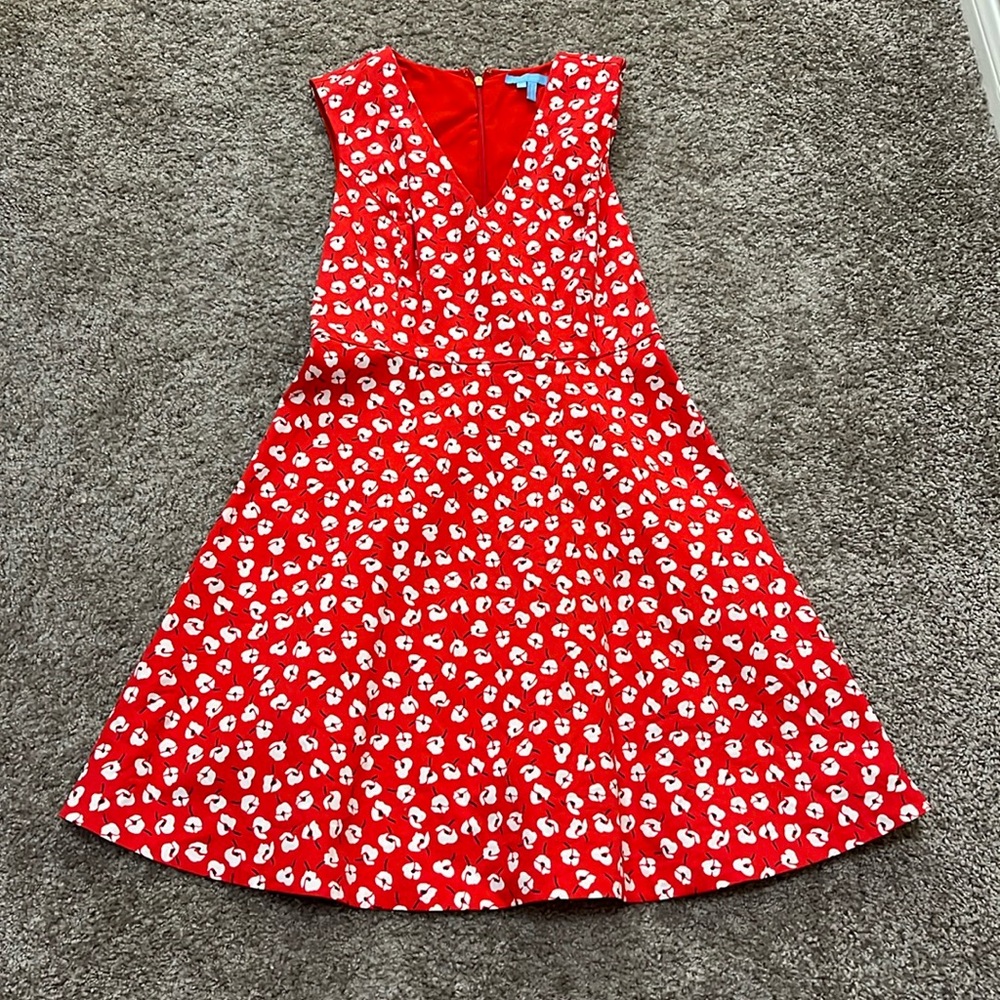 Draper James Red Poppy Sleeveless Dress